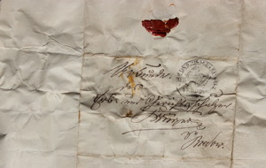 Briefumschlag 1861